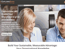 Tablet Screenshot of exploregate.com